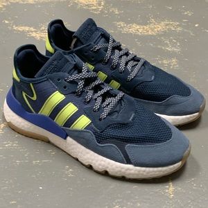Adidas Originals Nite Jogger Boost EG2956 9.5 Sole Navy Blue
